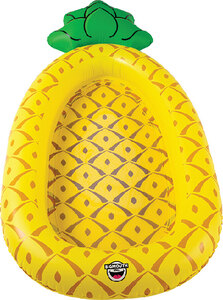 MESH POOL FLOAT (BIG MOUTH) 4 79" x 39" x 8" Pineapple